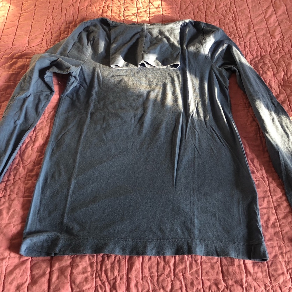 J.Crew light blue turtleneck